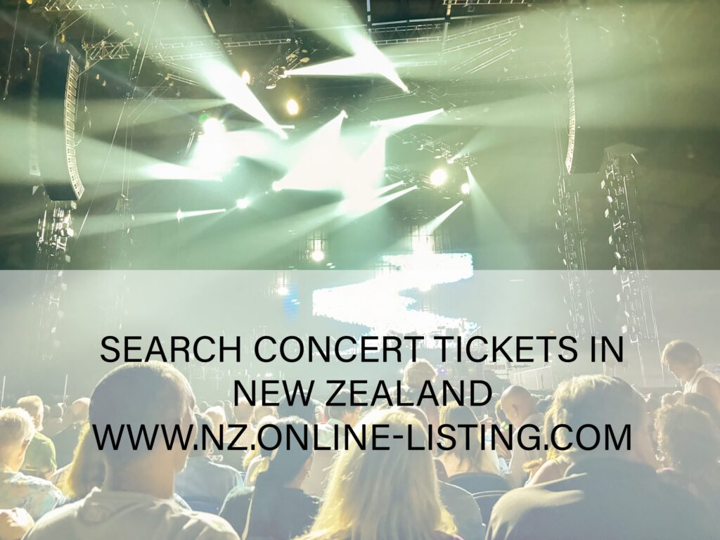 Search Latest Fun Concert Tickets in New Zealand