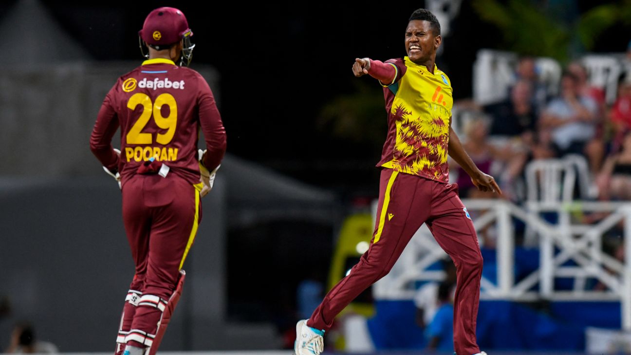 Akeal Hosein tops T20I bowling rankings; Root goes back on top of Test batters’ charts